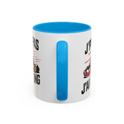Mug J’peux pas j’ai Karting – Tasse Céramique Humour Pilote Kart – Cadeau Passion Sport Automobile
