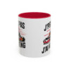 Mug J’peux pas j’ai Karting – Tasse Céramique Humour Pilote Kart – Cadeau Passion Sport Automobile