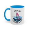 Mug J’peux pas j’ai Planche à Voile – Tasse Céramique Humour Windsurf – Cadeau Passion Glisse & Océan