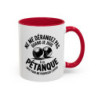 Mug Ne me dérangez pas quand je joue à la pétanque – Tasse Céramique Humour Apéro – Cadeau Joueur de Pétanque