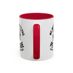 Mug Ne me dérangez pas quand je joue à la pétanque – Tasse Céramique Humour Apéro – Cadeau Joueur de Pétanque