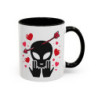 Mug Alien Signe JUL Saint-Valentin OVNI Style Rap Français Cadeau Original et Fun