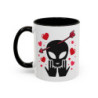 Mug Alien Signe JUL Saint-Valentin OVNI Style Rap Français Cadeau Original et Fun