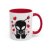 Mug Alien Signe JUL Saint-Valentin OVNI Style Rap Français Cadeau Original et Fun