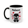 Mug Alien Signe JUL Saint Valentin OVNI Style Rap Français Cadeau Original et Fun Personnalisable