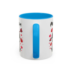 Mug Alien Signe JUL Saint Valentin OVNI Style Rap Français Cadeau Original et Fun Personnalisable