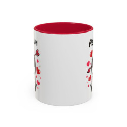 Mug Alien Signe JUL Saint Valentin OVNI Style Rap Français Cadeau Original et Fun Personnalisable