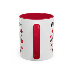 Mug Alien Signe JUL Saint Valentin OVNI Style Rap Français Cadeau Original et Fun Personnalisable