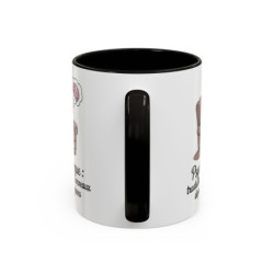 Mug Psychologue Humour – Tasse Fauteuil Cerveau Pensée – Cadeau  Thérapeute – Céramique 325 ml
