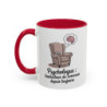 Mug Psychologue Humour – Tasse Fauteuil Cerveau Pensée – Cadeau  Thérapeute – Céramique 325 ml