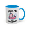 Mug Licorne Aqua-Poney – Tasse Humour J’peux Pas J’ai Aqua-Poney – Cadeau Fun Piscine