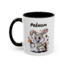 Mug Personnalisé Prénom Lapin – Tasse Céramique Humour Café – Cadeau Original Enfant & Adulte