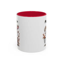 Mug Personnalisé Prénom Lapin – Tasse Céramique Humour Café – Cadeau Original Enfant & Adulte