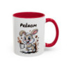 Mug Personnalisé Prénom Lapin – Tasse Céramique Humour Café – Cadeau Original Enfant & Adulte