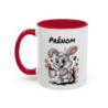 Mug Personnalisé Prénom Lapin – Tasse Céramique Humour Café – Cadeau Original Enfant & Adulte
