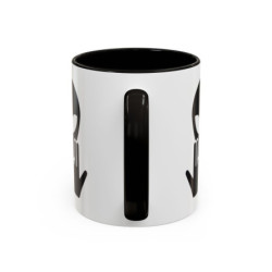 Mug Alien Signe JUL OVNI Style Rap Français Cadeau Original et Fun Noir Bleu Rouge
