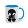 Mug Alien Signe JUL OVNI Style Rap Français Cadeau Original et Fun Noir Bleu Rouge