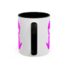 Teecustom Mug Alien Signe JUL OVNI Style Rap Rose Français Cadeau Original et Fun