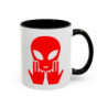 Teecustom Mug Alien Signe JUL OVNI Rouge Style Rap Français Cadeau Original et Fun