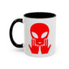 Teecustom Mug Alien Signe JUL OVNI Rouge Style Rap Français Cadeau Original et Fun