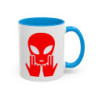 Teecustom Mug Alien Signe JUL OVNI Rouge Style Rap Français Cadeau Original et Fun