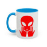 Teecustom Mug Alien Signe JUL OVNI Rouge Style Rap Français Cadeau Original et Fun