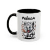 Mug Chien Mignon Amateur de Café – Tasse Personnalisable avec Prénom – Cadeau Original Humour