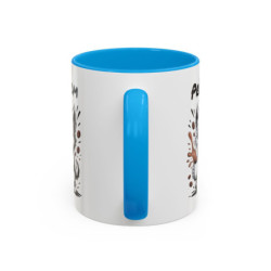 Mug Chien Mignon Amateur de Café – Tasse Personnalisable avec Prénom – Cadeau Original Humour