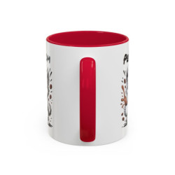 Mug Chien Mignon Amateur de Café – Tasse Personnalisable avec Prénom – Cadeau Original Humour