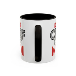 Mug “Ici le chef c’est moi” – Tasse Céramique Humour Cuisine – Cadeau Original Homme