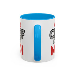 Mug “Ici le chef c’est moi” – Tasse Céramique Humour Cuisine – Cadeau Original Homme