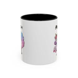 Mug Licorne Humoristique – Tasse Céramique Fantaisie Arc-en-ciel – Cadeau Fun Enfant et Adulte