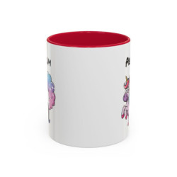 Mug Licorne Humoristique – Tasse Céramique Fantaisie Arc-en-ciel – Cadeau Fun Enfant et Adulte