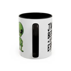 Mug “J’ai besoin de mon espace” – Tasse Céramique Humour Alien – Cadeau Fun Geek et Science-Fiction
