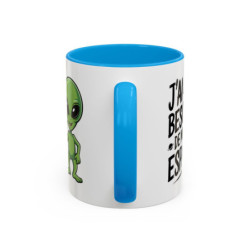 Mug “J’ai besoin de mon espace” – Tasse Céramique Humour Alien – Cadeau Fun Geek et Science-Fiction