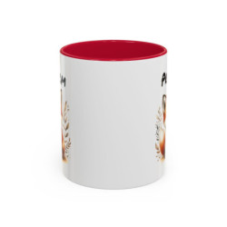Mug Renard Personnalisable avec Prénom – Tasse Céramique Illustration Animale – Cadeau Mignon Enfant et Adulte