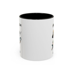 Mug Pêche Personnalisable avec Prénom – Tasse Céramique Pêcheur et Poisson – Cadeau Passion Pêche
