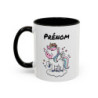 Mug Licorne Personnalisable – Tasse Céramique Fantaisie Princesse Kawaii – Cadeau Fille Enfant Anniversaire