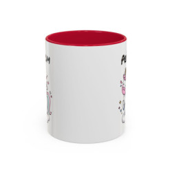 Mug Licorne Personnalisable – Tasse Céramique Fantaisie Princesse Kawaii – Cadeau Fille Enfant Anniversaire