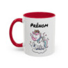 Mug Licorne Personnalisable – Tasse Céramique Fantaisie Princesse Kawaii – Cadeau Fille Enfant Anniversaire