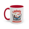 Mug “Libérée Délivrée Je ne travaillerai plus jamais” – Tasse Céramique Humour Vacances – Cadeau Collègue