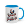 Mug “Râleur à la Française” – Tasse Humoristique Coq Français – Cadeau Fun Patriotique – Céramique 325 ml