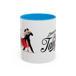 Mug “J’peux pas j’ai Tango” – Tasse Céramique Danse Tango Humour – Cadeau Danseur Danseuse