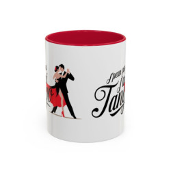 Mug “J’peux pas j’ai Tango” – Tasse Céramique Danse Tango Humour – Cadeau Danseur Danseuse