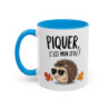 Mug “Piquer, C’est Mon Style !” – Tasse Céramique Hérisson Cool – Humour Original – Cadeau Fun – 325 ml