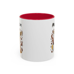 Mug Girafe Buveuse de Café – Tasse Céramique Animal Humoristique – Cadeau Original Personnalisable