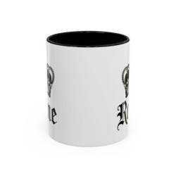 Tasse Reine avec Couronne – Mug Femme Élégant et Royal – Cadeau Reine du Quotidien – Noir Bleu Rouge – 325 ml