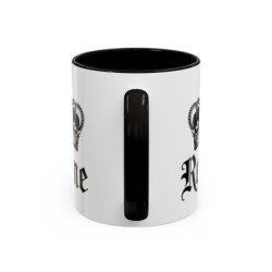 Tasse Reine avec Couronne – Mug Femme Élégant et Royal – Cadeau Reine du Quotidien – Noir Bleu Rouge – 325 ml