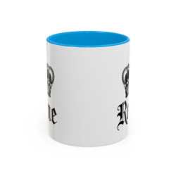 Tasse Reine avec Couronne – Mug Femme Élégant et Royal – Cadeau Reine du Quotidien – Noir Bleu Rouge – 325 ml