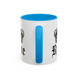 Tasse Reine avec Couronne – Mug Femme Élégant et Royal – Cadeau Reine du Quotidien – Noir Bleu Rouge – 325 ml